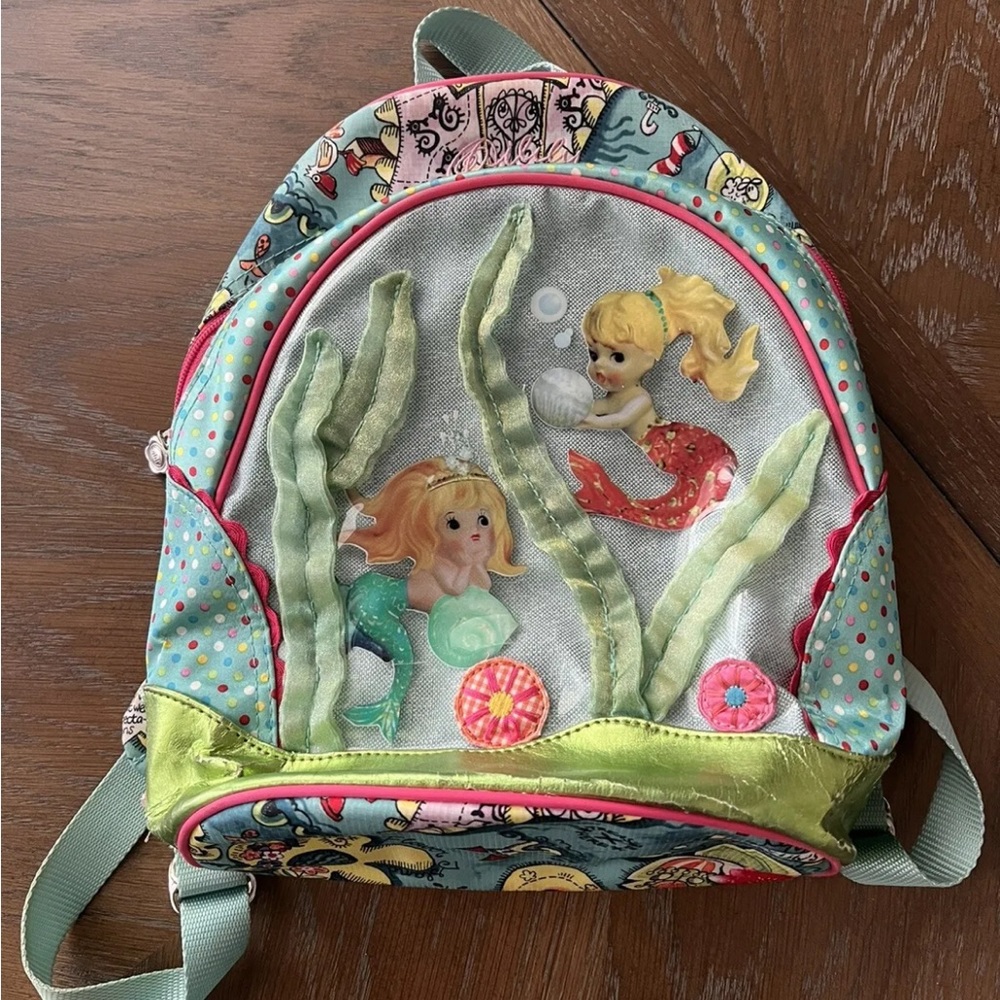 Oilily mermaid backpack, S